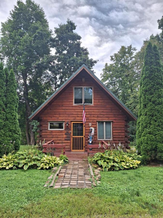 Neshannock Creekside Log Cabin Volant 외부 사진